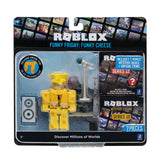 Roblox Action Collection - Funky Friday: Funky Cheese + Two Mystery Figure Bundle