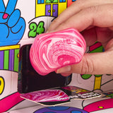 Schylling NeeDoh Squishmas Advent Calendar - 24 Mini Squeeze Toys - Christmas Countdown - Age 3+ (Pack of 1)
