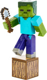 Mattel Minecraft Comic Mode Zombie Action Figure