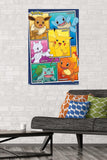 Pokémon - Group Collage Wall Poster, 22.375" x 34", Unframed Version for Bathroom