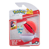 Pokémon Clip'n'Go Poké Balls - Froxy & Pokéball, Official Pokéball with 5 cm Figure