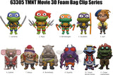 Teenage Mutant Ninja Turtles (TMNT) Movie 3D Foam Bag Clip 1 Random Pull