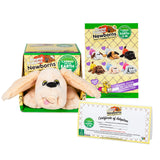 POUND PUPPIES Newborns Plush - Sleepy - Tan, Eco Friendly