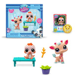 Littlest Pet Shop Pet Pairs Zoo Pals Giraffe & Sloth 2-Pack Mini Figures, Ages 4+