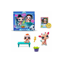 Littlest Pet Shop Pet Pairs Zoo Pals Giraffe & Sloth 2-Pack Mini Figures, Ages 4+