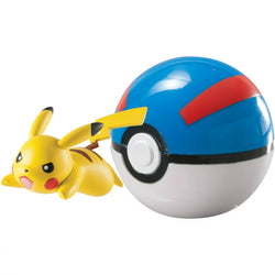 Pokémon Clip “N” Carry Poké Ball, Pikachu + Great Ball