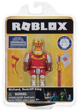 Roblox Celebrity Collection - Richard, Redcliff King Figure Pack [Includes Exclusive Virtual Item]