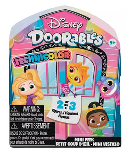 Disney Doorables Mini Peek Technicolor Takeover, Collectible Figures