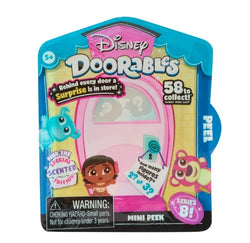 Just Play Disney Doorables Mini Peek Series 8 Collectible Figures, Blind box (Any 2 or 3 figurines)