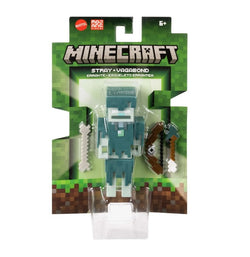 Minecraft Stray Action Figure & Accessories Set, 3.25-inch Scale Collectible Toy