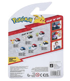Clip 'n'Go Poké Balls - Fynx & Pokéball, Official Pokéball with 5 cm Figure