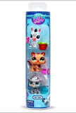 Littlest Pet Shop Pet Trio Zoo Pets Mini Figure 3-Pack (Lion, Zebra & Baboon)