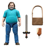 Minecraft Steve Action Figure & Accessories, 4-inch Toy Set Inspired by A Minecraft Movie