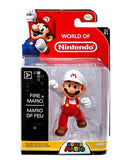 World of Nintendo 2.5" Mini Figure Fire Mario