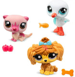Littlest Pet Shop: Pet Trio- Bird, Ferret, and Dog