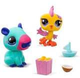 Littlest Pet Shop Minis 2-Pack S2 Capibara and Yellow Bird 00585