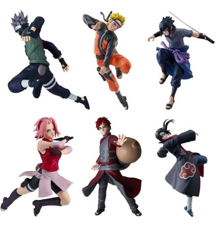 Naruto Shippuden Gashapon Great posing figures Blind Pack
