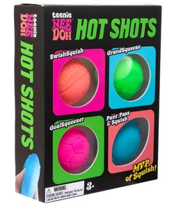 Hot Shot Teenie NeeDoh Stress Ball Fidget Toy for Children Ages 3+