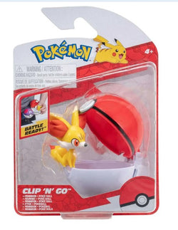 Pokemon Clip ‘N’ Go Fennekin and Poke Ball