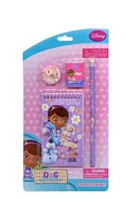 Doc McStuffins 4 Piece Personalized Study Kit/Stationery Set