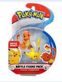 Pokemon Series 3 Battle Figure Pikachu & Charmander 2-Inch Mini Figure 2-Pack