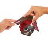 Minecraft Flippin’ Figs Figures Collection, 2-in-1 Fidget Play, 3.75-in Scale & Pixelated Design