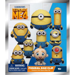 Despicable Me 4 Series 1 3D Foam Bag Clip