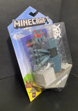 2019 Minecraft Comic Maker Action Figure: CAVE SPIDER (w/ Cobweb & Wool Block)