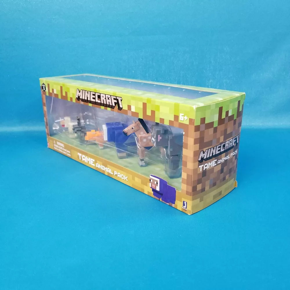 Jazwares Minecraft TAME ANIMAL Pack Series 3 Chicken Bunny Cat Horse B ...