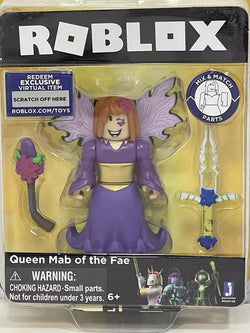 Roblox Queen Mab of the Fae Figure + Virtual Item Code RARE NIP