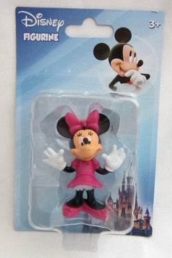 MICKEY MOUSE CLUBHOUSE 2.25" MINNIE MOUSE FIGURINE FIGURE CAKE TOPPER