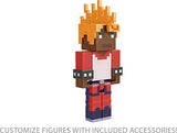 Minecraft Creator Series Wrist Spikes Figure, Collectible Building Toy, 3.25-inch Action Figure with Accessories, Gift for Ages 6 Years & Older