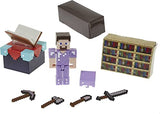 Minecraft Enchanting Room with 3.25-in Steve Figure & Accessories, Storytelling Adventure Play Set, Complete Play in a Box, Gift for Kids Ages 6 and Older