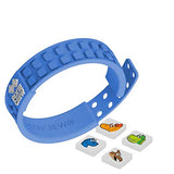 PIXIE CREW Very Unique Pixels Decorated Adjustable Friendship Wristband - Blue