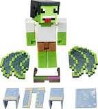 Minecraft Creator Series Party Shades Figure, Collectible Building Toy, 3.25-inch Action Figure with Accessories, Gift for Ages 6 Years & Older