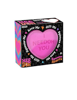 NeeDoh Squeeze Hearts Stress One per Order Random Color Ages 3+