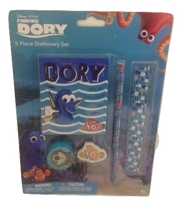 Disney Pixar Finding Dory 5 Piece Stationery Set | MyKidsToyBin