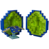 Mattel Minecraft Mini-Figure Spawn Egg - Blue and Green Phantom