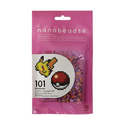 Kawada Nano-Beads 101 Pikachu / Monster Ball 80-63006