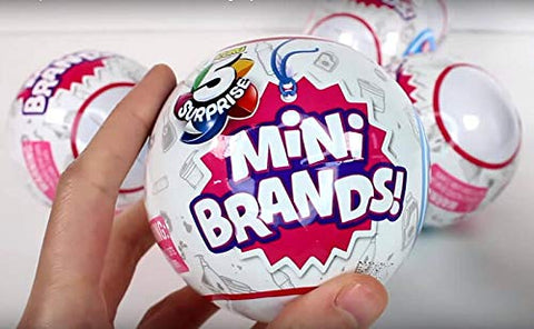 5 Surprise Mini Brands Collectable Capsule