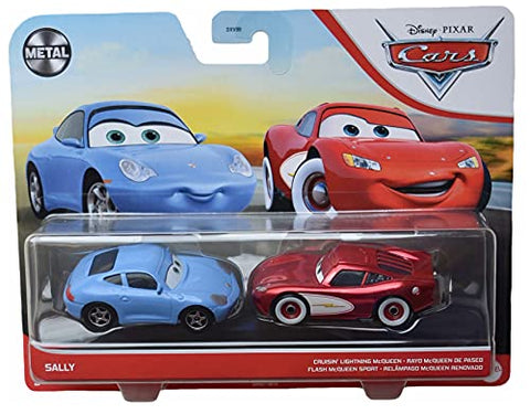Disney Pixar Cars Sally & Cruisin' Lightning McQueen - Metal