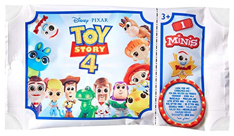 Disney Pixar Toy Story 4 Minis Figures [Styles May Vary]