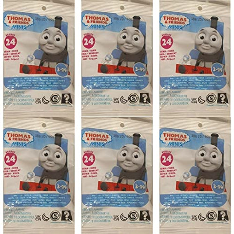 Fisher-Price Thomas & Friends Minis Mini Trains Series 24 (Pack of 6)
