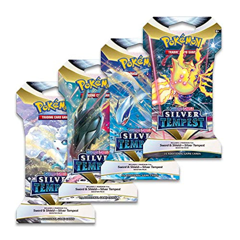POKEMON TCG: Sword and Shield Silver Tempest Booster Packs - 8 Pack