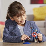 Avengers Bend and Flex Action Figure Toy, 6-Inch Flexible Captain America, Includes Accessory, Ages 4 and Up