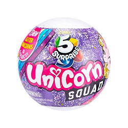 ZURU 5 Surprise Glitter Unicorn Squad Series 2 Mystery Collectible Capsule