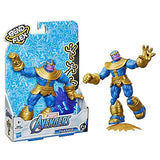 Avengers Bend and Flex Action, 6-Inch Flexible Thanos Figure, Includes Accessory, Ages 4 and Up