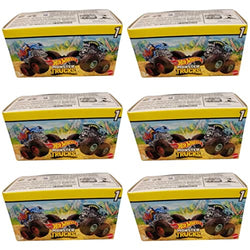 Hot Wheels Monster Trucks Minis Blind Box Yellow Wave Series 1 (Pack of 6)