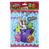 Unique Industries (1) 8pc Set Shopkins Loot Bags/Treat Bags with Handle - Approx. 7.25" x 9" each