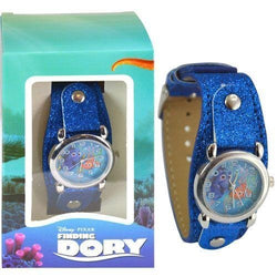 Finding Dory Watch with Metal Face & Glitter Band in Window Box